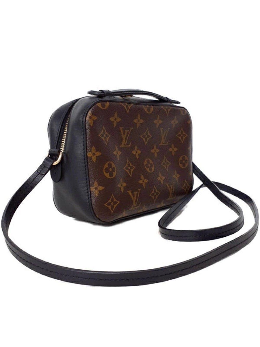 Louis Vuitton Shoulder Bag Saintonge Monogram Brown